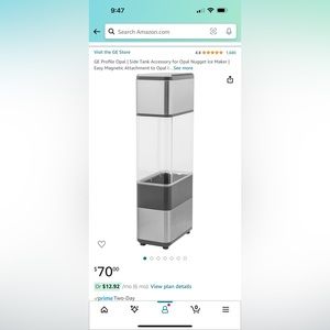 GE Profile | SIDE TANK